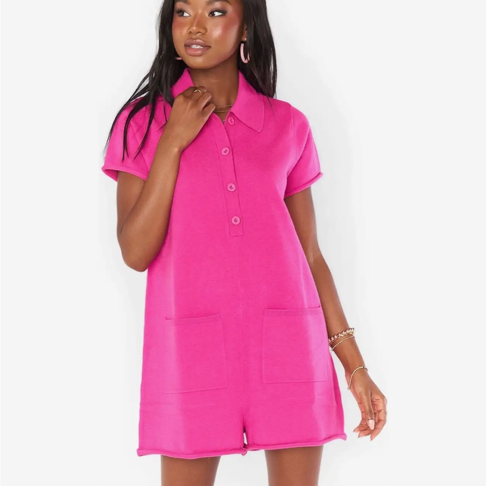 NWT Show Me Your Mumu Pink Romper